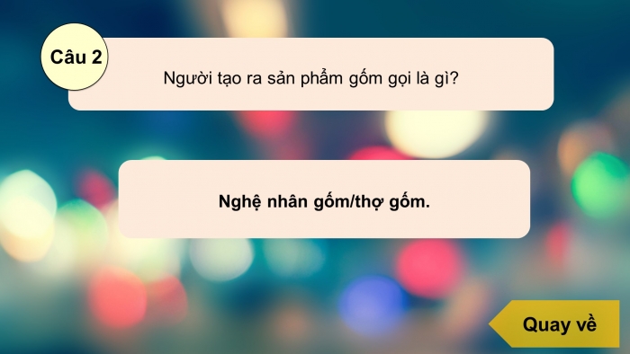 Giáo án điện tử Mĩ thuật 9 chân trời bản 2 Bài 15: Ngành nghề thuộc lĩnh vực Mĩ thuật ứng dụng