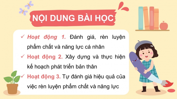 Giáo án điện tử Hoạt động trải nghiệm 9 cánh diều Chủ đề 8 - Hoạt động giáo dục 2: Rèn luyện bản thân theo nghề em quan tâm