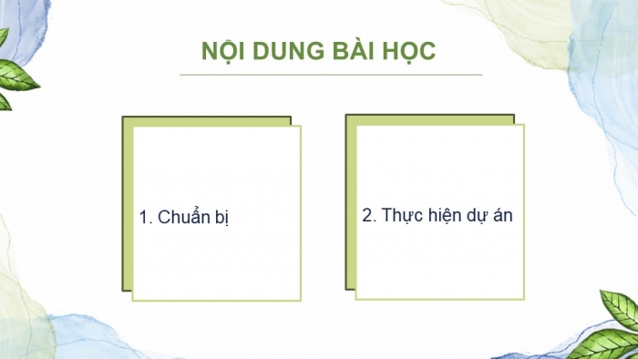 Giáo án điện tử Sinh học 12 kết nối Bài 35: Dự án Tìm hiểu thực trạng bảo tồn sinh thái tại địa phương và đề xuất giải pháp bảo tồn