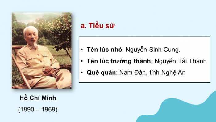 Giáo án điện tử Ngữ văn 12 chân trời Bài 8: Tuyên ngôn Độc lập (Hồ Chí Minh)