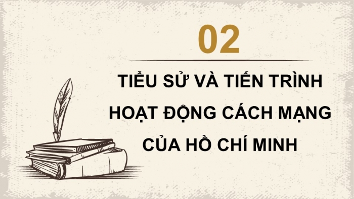 Giáo án điện tử Lịch sử 12 cánh diều Bài 14: Khái quát về cuộc đời và sự nghiệp của Hồ Chí Minh (P2)