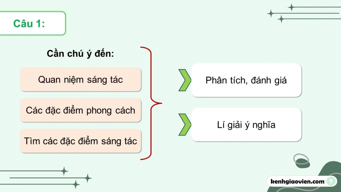 Giáo án điện tử Ngữ văn 12 chân trời Bài 8: Ôn tập