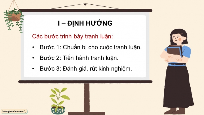 Giáo án điện tử Ngữ văn 12 cánh diều Bài 9: Tranh luận về một vấn đề có những ý kiến trái ngược nhau