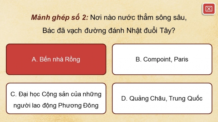 Giáo án điện tử Lịch sử 12 cánh diều Bài 15: Hồ Chí Minh - Anh hùng giải phóng dân tộc