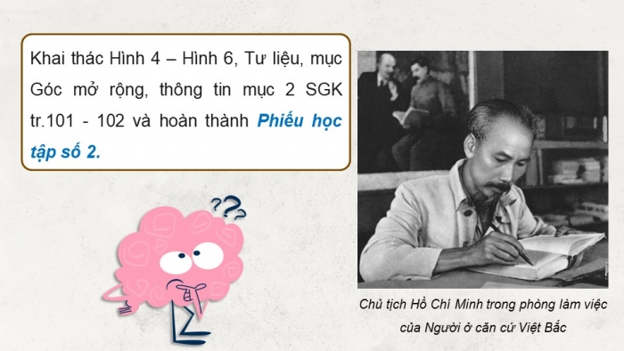 Giáo án điện tử Lịch sử 12 cánh diều Bài 16: Dấu ấn Hồ Chí Minh trong lòng nhân dân thế giới và Việt Nam (P2)