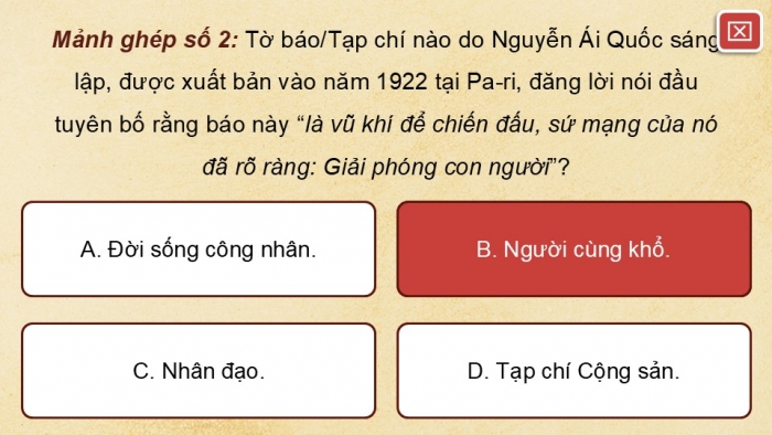 Giáo án điện tử Lịch sử 12 kết nối Bài 16: Hồ Chí Minh - Anh hùng giải phóng dân tộc