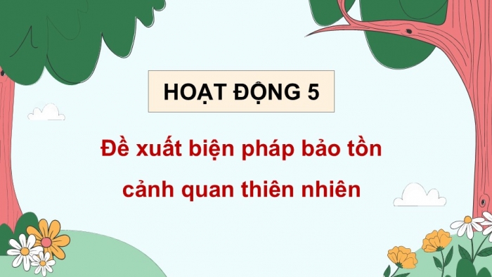 Giáo án điện tử Hoạt động trải nghiệm 5 chân trời bản 1 Chủ đề 8 Tuần 30