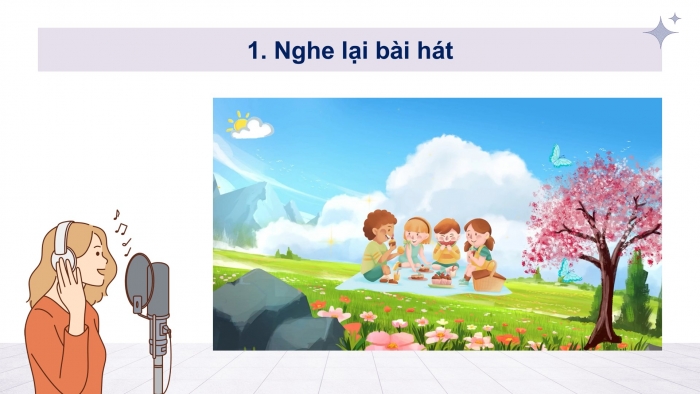 Giáo án điện tử Âm nhạc 5 kết nối Tiết 32: Ôn bài hát Khúc ca hè về, Nhạc cụ Nhạc cụ thể hiện tiết tấu và nhạc cụ thể hiện giai điệu