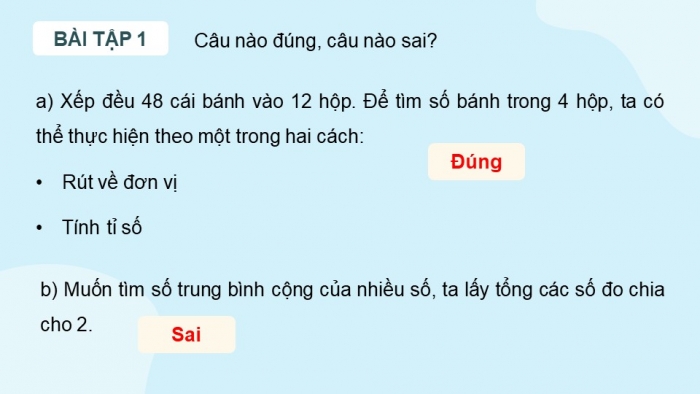 Giáo án điện tử Toán 5 chân trời Bài 93: Ôn tập phép nhân, phép chia (tiếp theo)