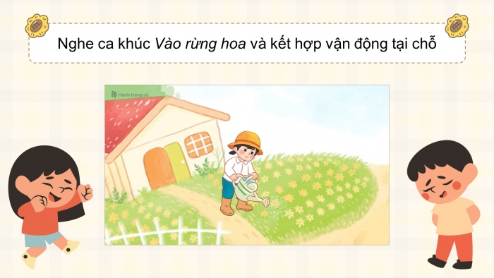 Giáo án điện tử Âm nhạc 5 chân trời Tiết 2: Ôn tập hát Mùa xuân tình bạn, Nghe nhạc Điệu nhảy hài hước (Chương 5, Tổ khúc ba-lê số 1) của D. Sô-xờ-ta-cô-vích (D. Shostakovich)