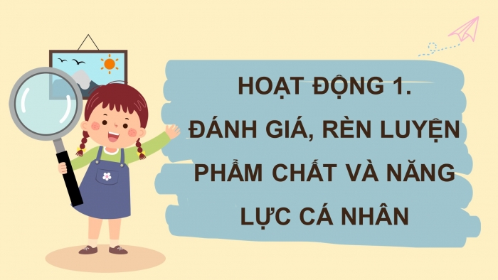 Giáo án điện tử Hoạt động trải nghiệm 9 cánh diều Chủ đề 8 - Hoạt động giáo dục 2: Rèn luyện bản thân theo nghề em quan tâm