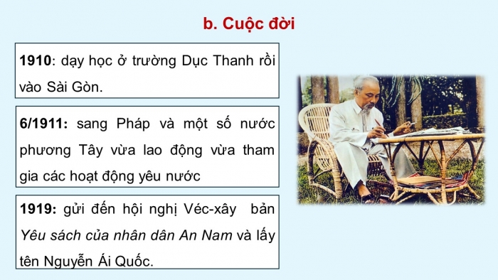 Giáo án điện tử Ngữ văn 12 chân trời Bài 8: Tuyên ngôn Độc lập (Hồ Chí Minh)