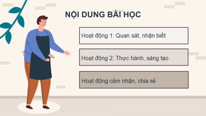 Giáo án điện tử Mĩ thuật 5 cánh diều Bài 14: Vui học cùng danh hoạ