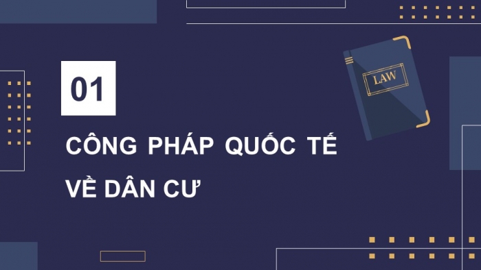 Giáo án điện tử Kinh tế pháp luật 12 cánh diều Bài 16: Công pháp quốc tế về dân cư, lãnh thổ và biên giới quốc gia, Luật Biển quốc tế