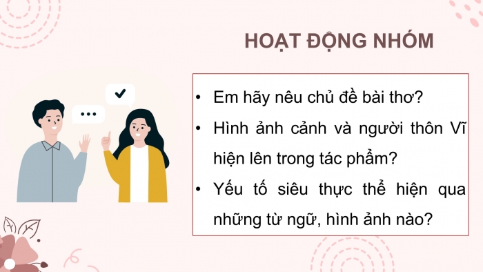 Giáo án PPT dạy thêm Ngữ văn 12 chân trời Bài 6: Đây thôn Vĩ Dạ (Hàn Mặc Tử)