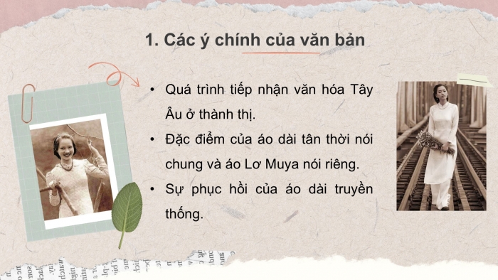 Giáo án PPT dạy thêm Ngữ văn 12 chân trời Bài 7: Áo dài đầu thế kỉ XX (Đoàn Thị Tình)