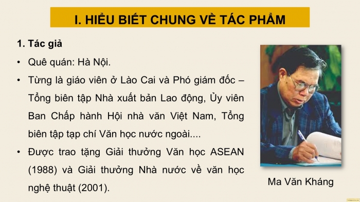 Giáo án PPT dạy thêm Ngữ văn 12 chân trời Bài 7: Ngày 30 Tết (Trích Mùa lá rụng trong vườn – Ma Văn Kháng)