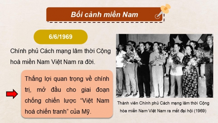 Giáo án điện tử Lịch sử 9 kết nối Bài 17: Việt Nam kháng chiến chống Mỹ, cứu nước, thống nhất đất nước giai đoạn 1965 – 1975 (P2)