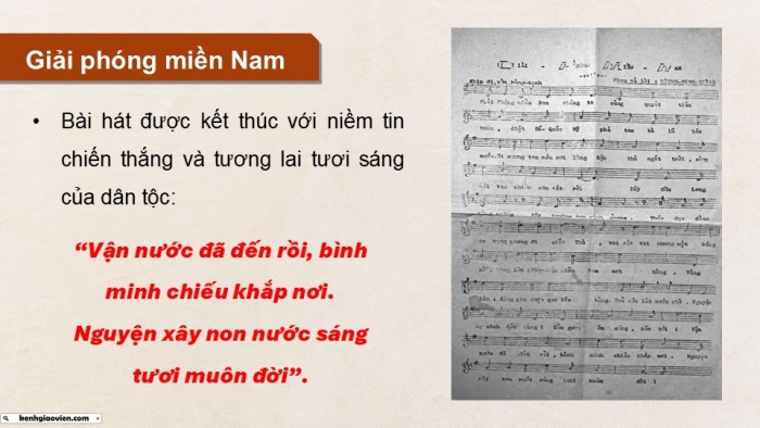 Giáo án điện tử Lịch sử 9 kết nối Bài 17: Việt Nam kháng chiến chống Mỹ, cứu nước, thống nhất đất nước giai đoạn 1965 – 1975 (P5)