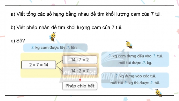 Giáo án điện tử Toán 5 chân trời Bài 92: Ôn tập phép nhân, phép chia