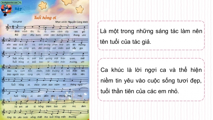 Giáo án điện tử Âm nhạc 5 chân trời Tiết 2: Nghe nhạc Cây trúc xinh, Lí thuyết âm nhạc Nhịp 3/4