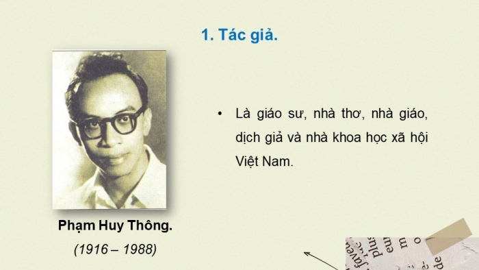 Giáo án điện tử Ngữ văn 12 chân trời Bài 8: Giá trị của tập 