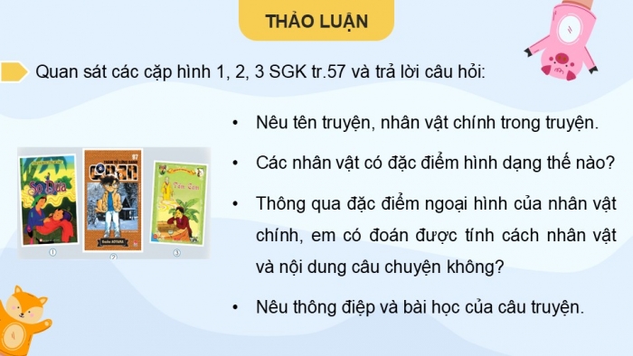 Giáo án điện tử Mĩ thuật 5 cánh diều Bài 12: Nhân vật truyện em yêu thích