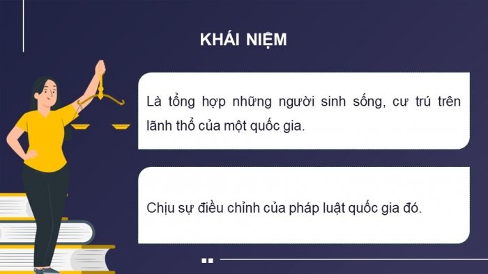 Giáo án điện tử Kinh tế pháp luật 12 cánh diều Bài 16: Công pháp quốc tế về dân cư, lãnh thổ và biên giới quốc gia, Luật Biển quốc tế