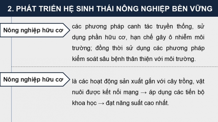 Giáo án điện tử chuyên đề Sinh học 12 chân trời Bài 9: Giá trị sinh thái nhân văn trong một số lĩnh vực