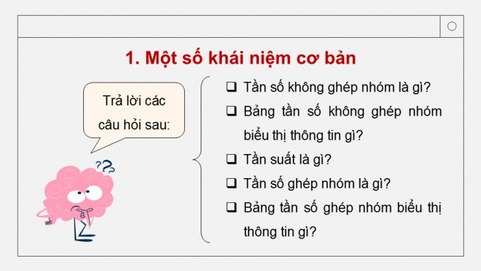 Giáo án điện tử chuyên đề Tin học ứng dụng 12 cánh diều Bài 2: Lập bảng tần số bằng hàm trong Excel