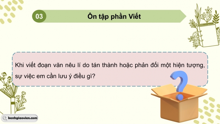 Giáo án PPT dạy thêm Tiếng Việt 5 chân trời bài 3: Bài đọc Thơ viết cho ngày mai. Luyện tập viết tên người, tên địa lí nước ngoài. Tìm ý cho đoạn văn nêu lí do tán thành hoặc phản đối một hiện tượng, sự việc