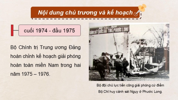 Giáo án điện tử Lịch sử 9 kết nối Bài 17: Việt Nam kháng chiến chống Mỹ, cứu nước, thống nhất đất nước giai đoạn 1965 – 1975 (P4)