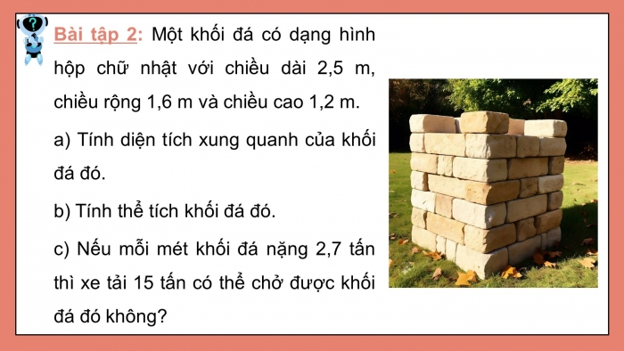 Giáo án PPT dạy thêm Toán 5 Chân trời bài 75: Em làm được những gì?