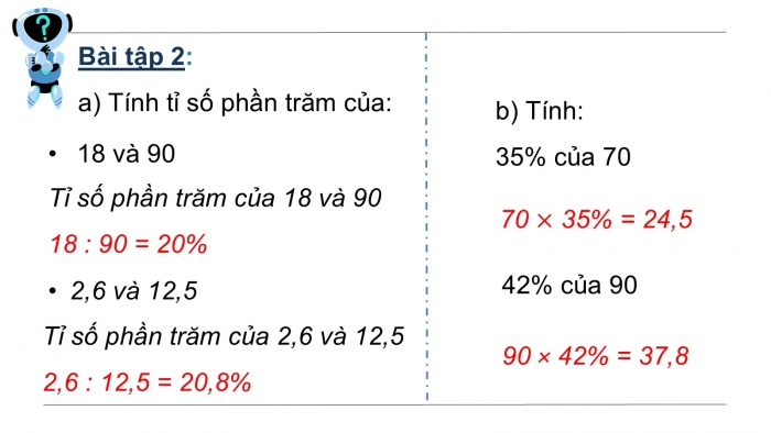 Giáo án PPT dạy thêm Toán 5 Chân trời bài 60: Sử dụng máy tính cầm tay