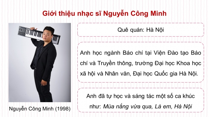 Giáo án điện tử Âm nhạc 5 chân trời Tiết 2: Nghe nhạc Cây trúc xinh, Lí thuyết âm nhạc Nhịp 3/4