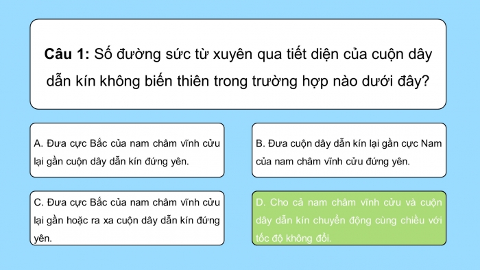 Giáo án điện tử KHTN 9 kết nối - Phân môn Vật lí Bài Ôn tập học kì 2