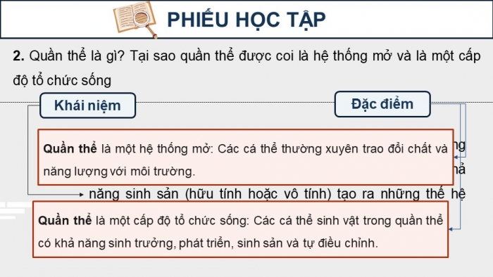 Giáo án điện tử Sinh học 12 kết nối Bài 24: Sinh thái học quần thể