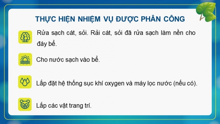 Giáo án điện tử Sinh học 12 kết nối Bài 32: Thực hành Thiết kế một hệ sinh thái nhân tạo