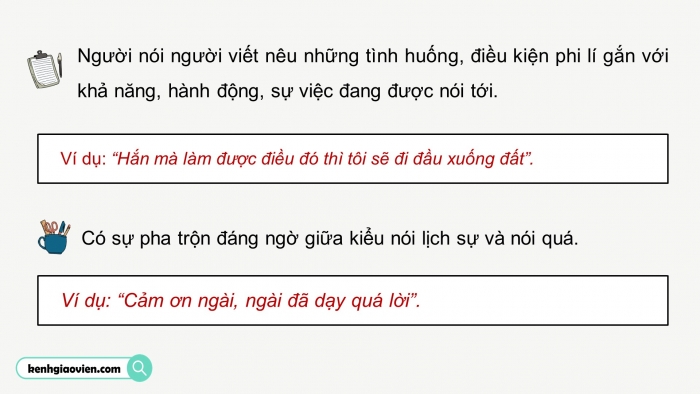 Giáo án điện tử Ngữ văn 12 chân trời Bài 8: Thực hành tiếng Việt