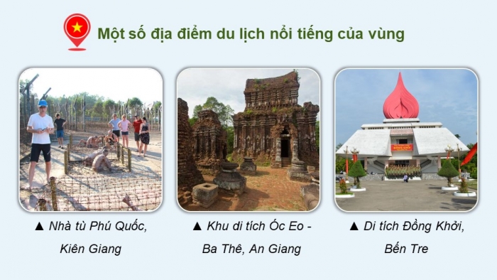 Giáo án điện tử Địa lí 12 cánh diều Bài 25: Sử dụng hợp lí tự nhiên để phát triển kinh tế ở đồng bằng sông Cửu Long (P2)