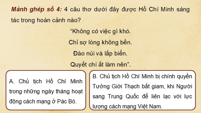 Giáo án điện tử Lịch sử 12 kết nối Bài 16: Hồ Chí Minh - Anh hùng giải phóng dân tộc