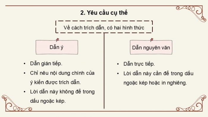 Giáo án điện tử Ngữ văn 9 cánh diều Bài 10: Một số lưu ý về trích dẫn tài liệu để tránh đạo văn