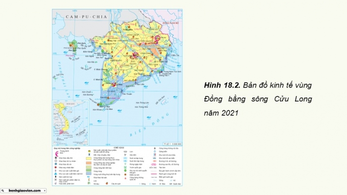 Giáo án điện tử Địa lí 9 cánh diều Bài 18: Vùng Đồng bằng sông Cửu Long (P2)