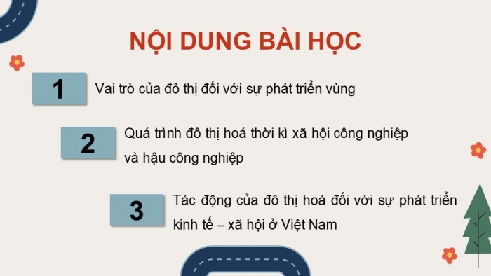 Giáo án điện tử Địa lí 9 chân trời Chủ đề chung 1: Đô thị - Lịch sử và hiện tại