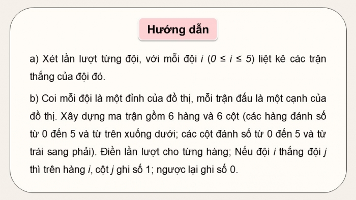 Giáo án điện tử chuyên đề Khoa học máy tính 12 cánh diều Bài 3: Thực hành các thao tác cơ bản với đồ thị trên máy tính