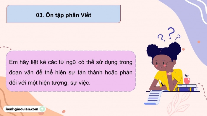 Giáo án PPT dạy thêm Tiếng Việt 5 chân trời bài 5: Bài đọc Bên ngoài Trái Đất. Mở rộng vốn từ Khám phá. Luyện tập tìm ý cho đoạn văn nêu lí do tán thành hoặc phản đối một hiện tượng, sự việc