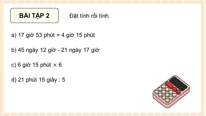 Giáo án điện tử Toán 5 chân trời Bài 82: Em làm được những gì?