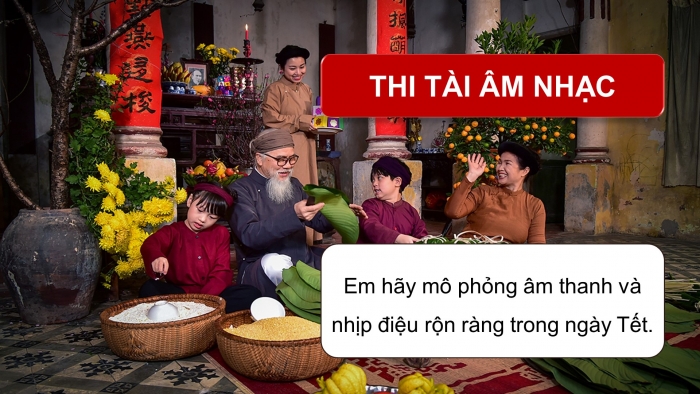 Giáo án điện tử Âm nhạc 5 chân trời Tiết 1: Khám phá Âm thanh và hình ảnh của mùa xuân, Hát Mùa xuân tình bạn