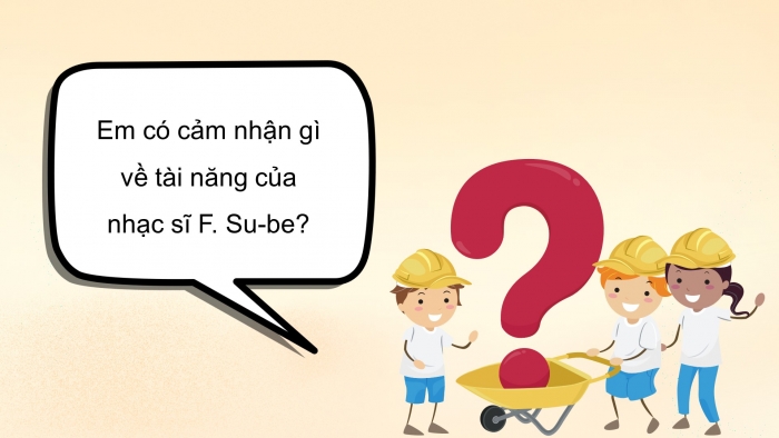 Giáo án điện tử Âm nhạc 5 chân trời Tiết 3: Thường thức âm nhạc Trí tưởng tượng của nhạc sĩ F. Su-be (F. Schubert), Nhà ga âm nhạc