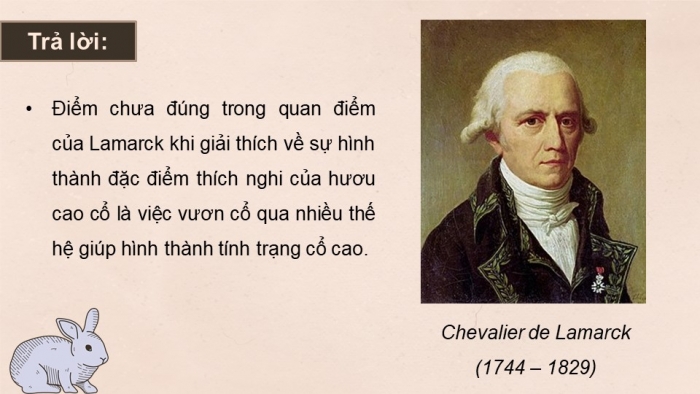 Giáo án điện tử KHTN 9 chân trời - Phân môn Sinh học Bài 47: Cơ chế tiến hóa